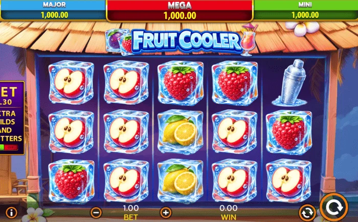 Pantalla de juego de Fruit Cooler